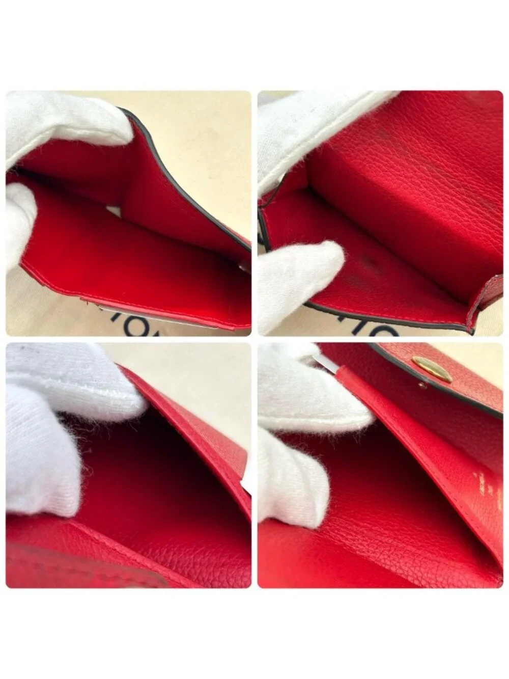 Louis Vuitton Portefeuille Double Compact Folded Wallet